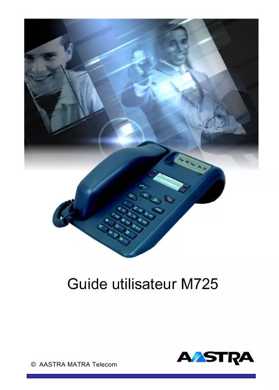 Mode d'emploi AASTRA M725