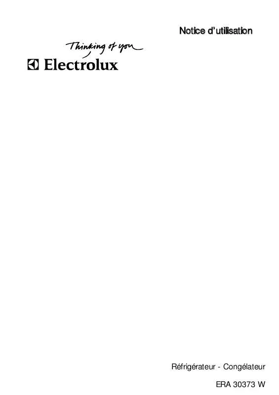 Mode d'emploi AEG-ELECTROLUX ERA30373W