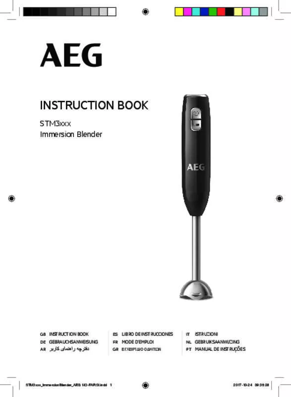 Mode d'emploi AEG-ELECTROLUX STM3400