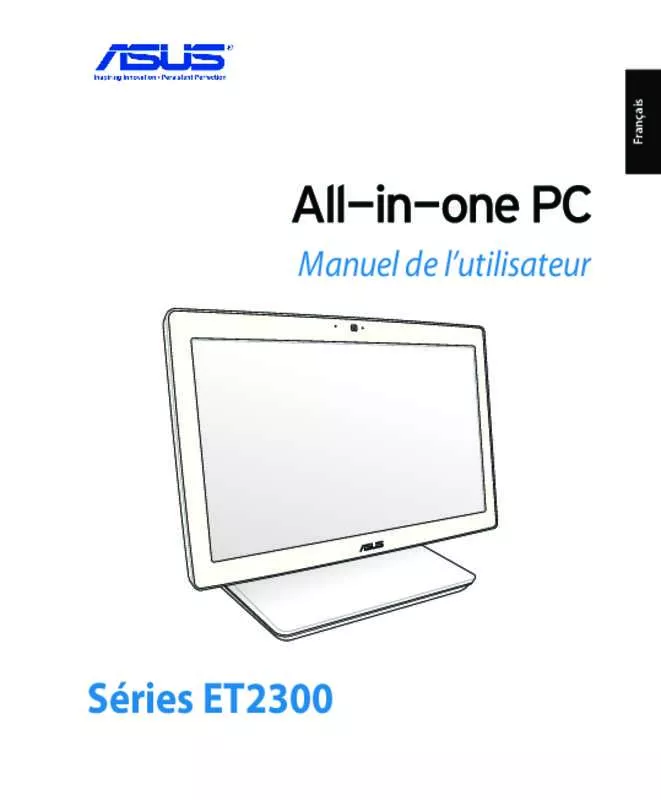 Mode d'emploi ASUS ALL-IN-ONE PC ET2300INTI-B030K