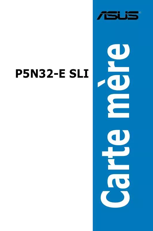 Mode d'emploi ASUS P5N32-E SLI