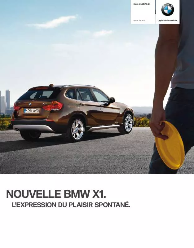 Mode d'emploi BMW X1