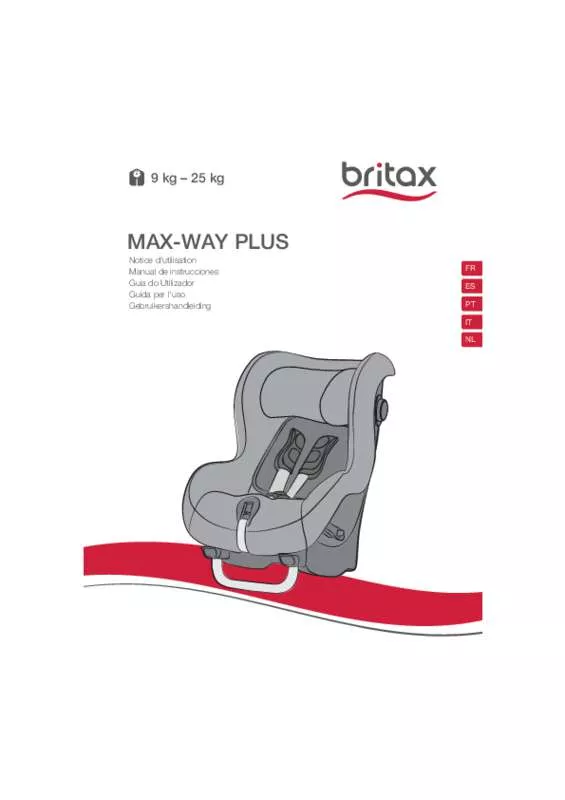 Mode d'emploi BRITAX MAX-WAY PLUS