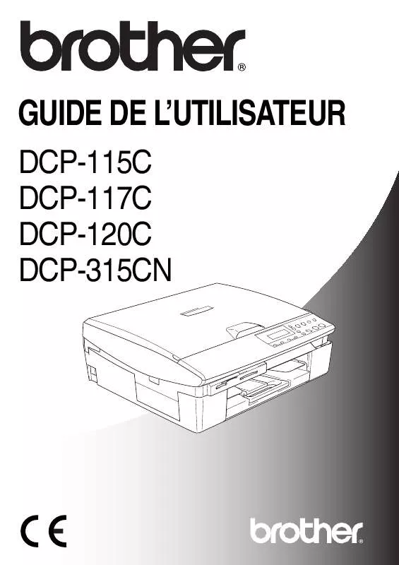 Mode d'emploi BROTHER DCP-117C