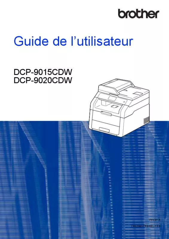 Mode d'emploi BROTHER DCP-9015CDW