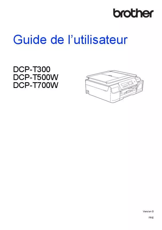 Mode d'emploi BROTHER DCP-T300