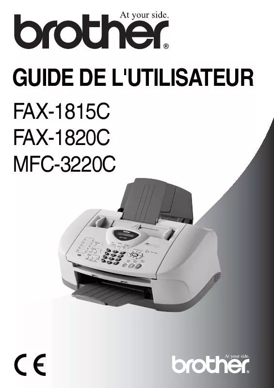 Mode d'emploi BROTHER MFC-3220C