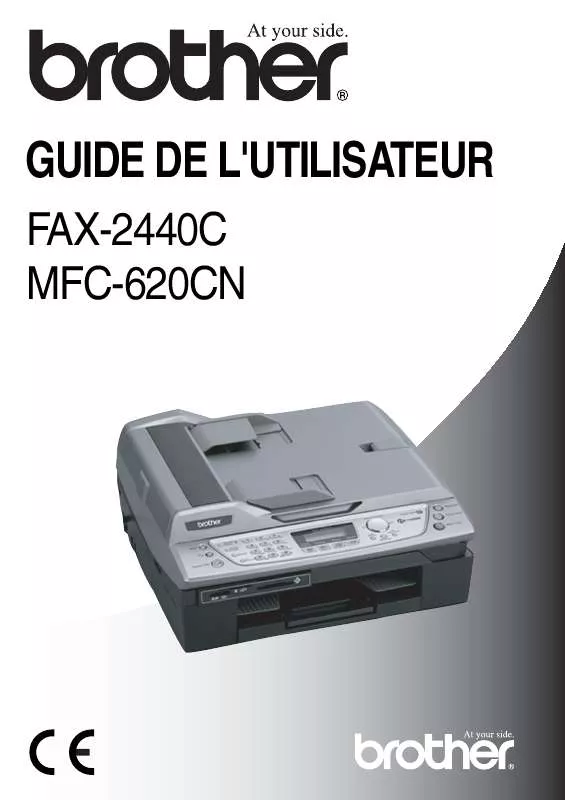 Mode d'emploi BROTHER MFC-620CN