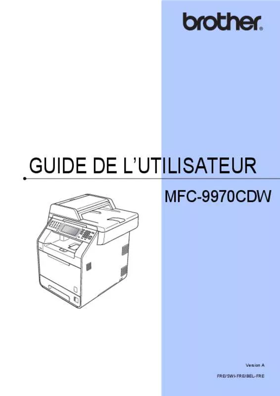 Mode d'emploi BROTHER MFC-9970CDW