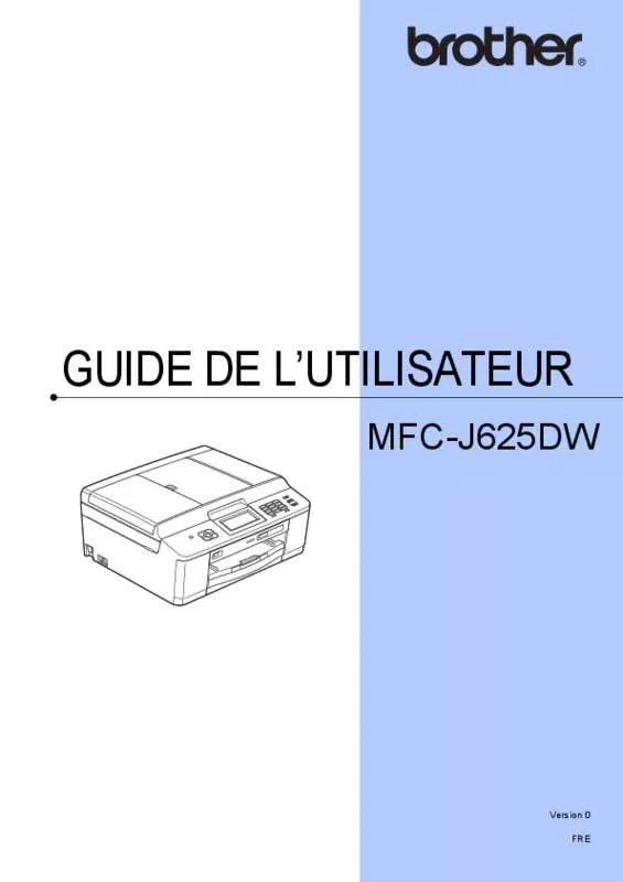 Mode d'emploi BROTHER MFC-J625DW
