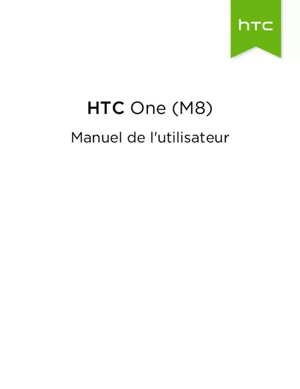 Mode d'emploi HTC ONE M8 S