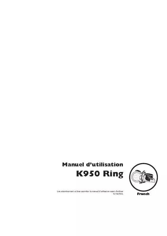 Mode d'emploi HUSQVARNA K 950 RING