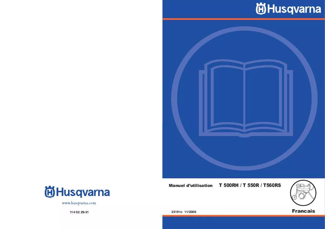 Mode d'emploi HUSQVARNA T560RS