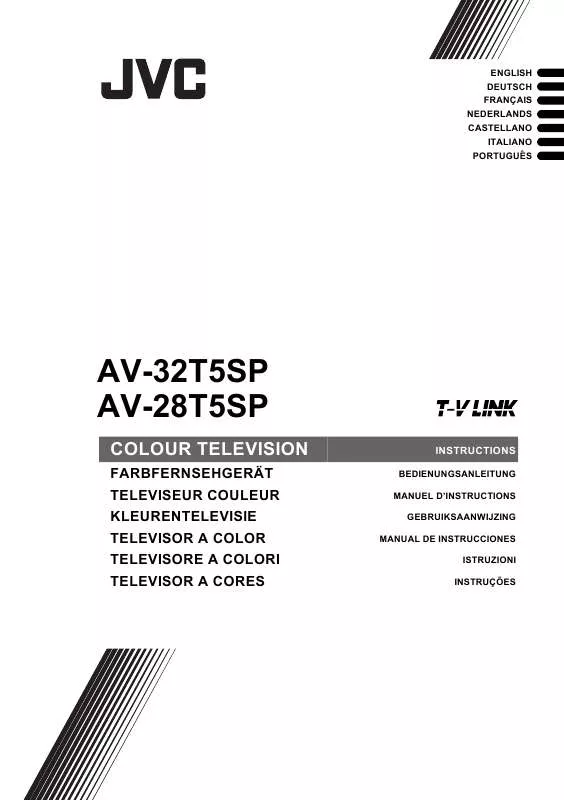 Mode d'emploi JVC AV-32T5SP