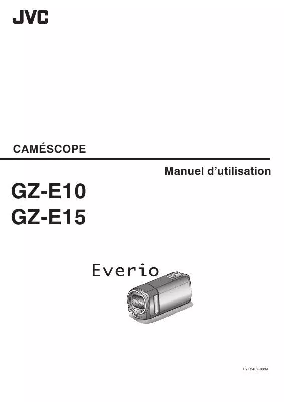 Mode d'emploi JVC GZ-E15
