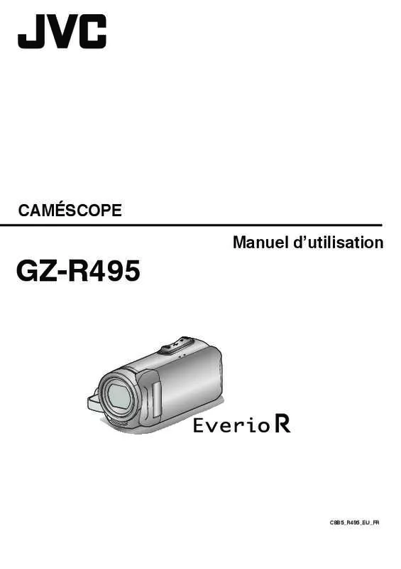 Mode d'emploi JVC GZ-R495