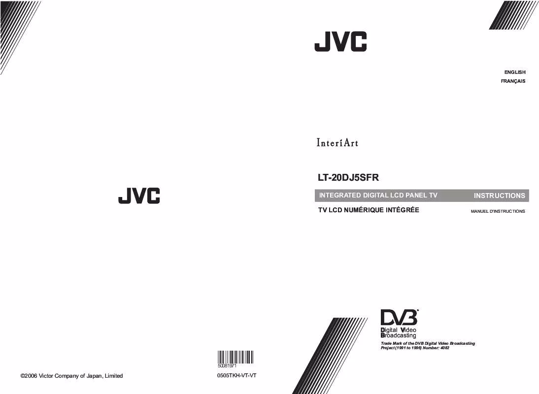 Mode d'emploi JVC LT-20DJ5SFR