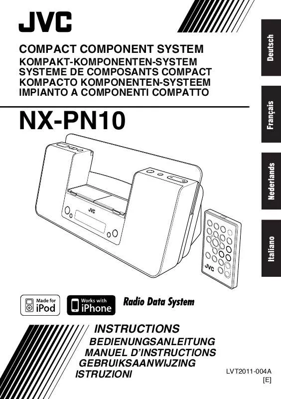 Mode d'emploi JVC NX-PN10