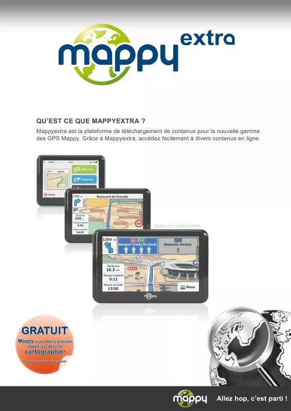 Mode d'emploi MAPPY MAPPY EXTRA
