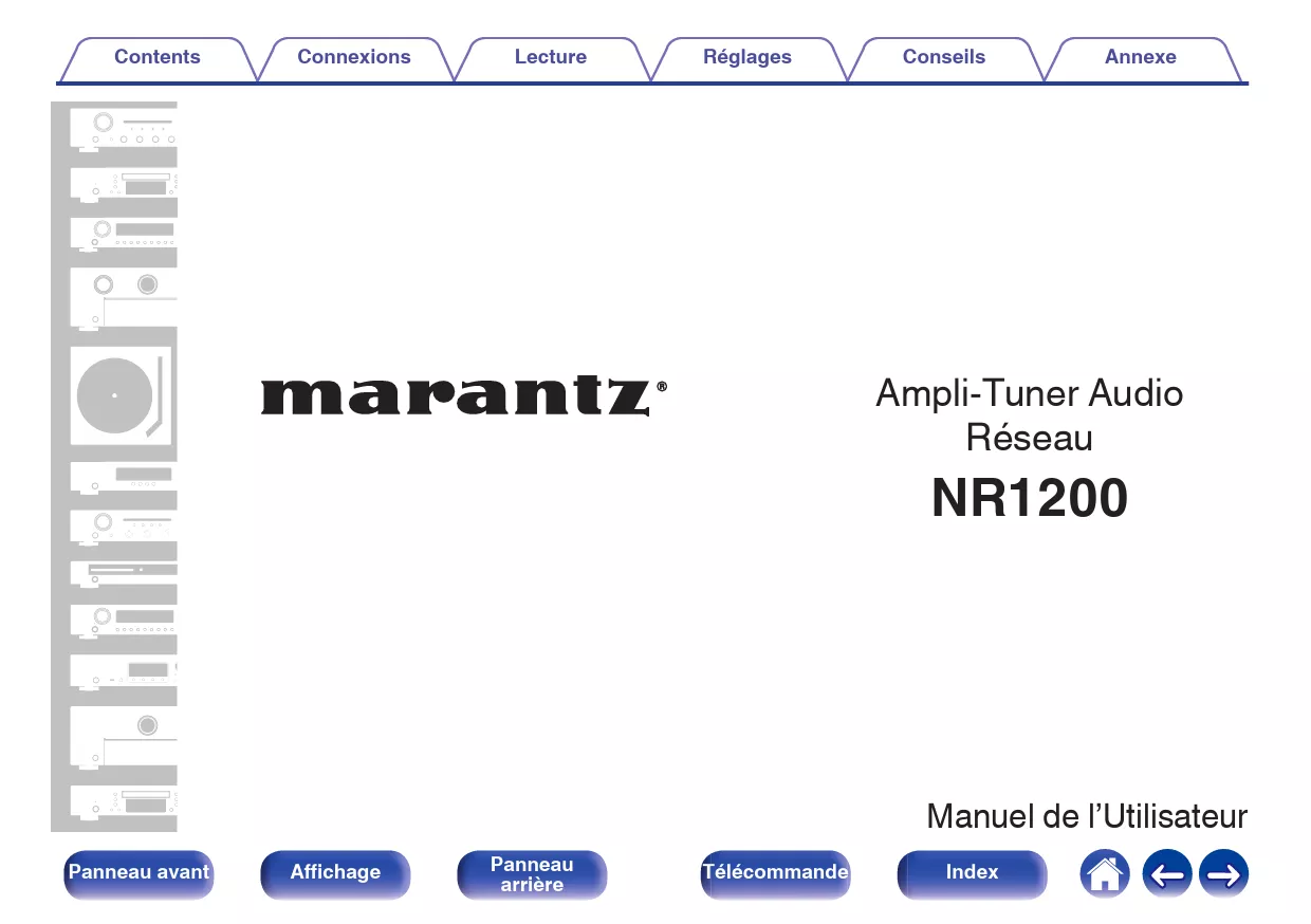 Mode d'emploi MARANTZ NR1200