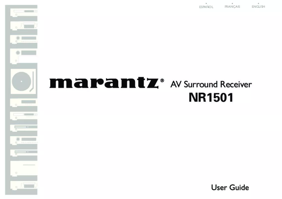 Mode d'emploi MARANTZ NR1501