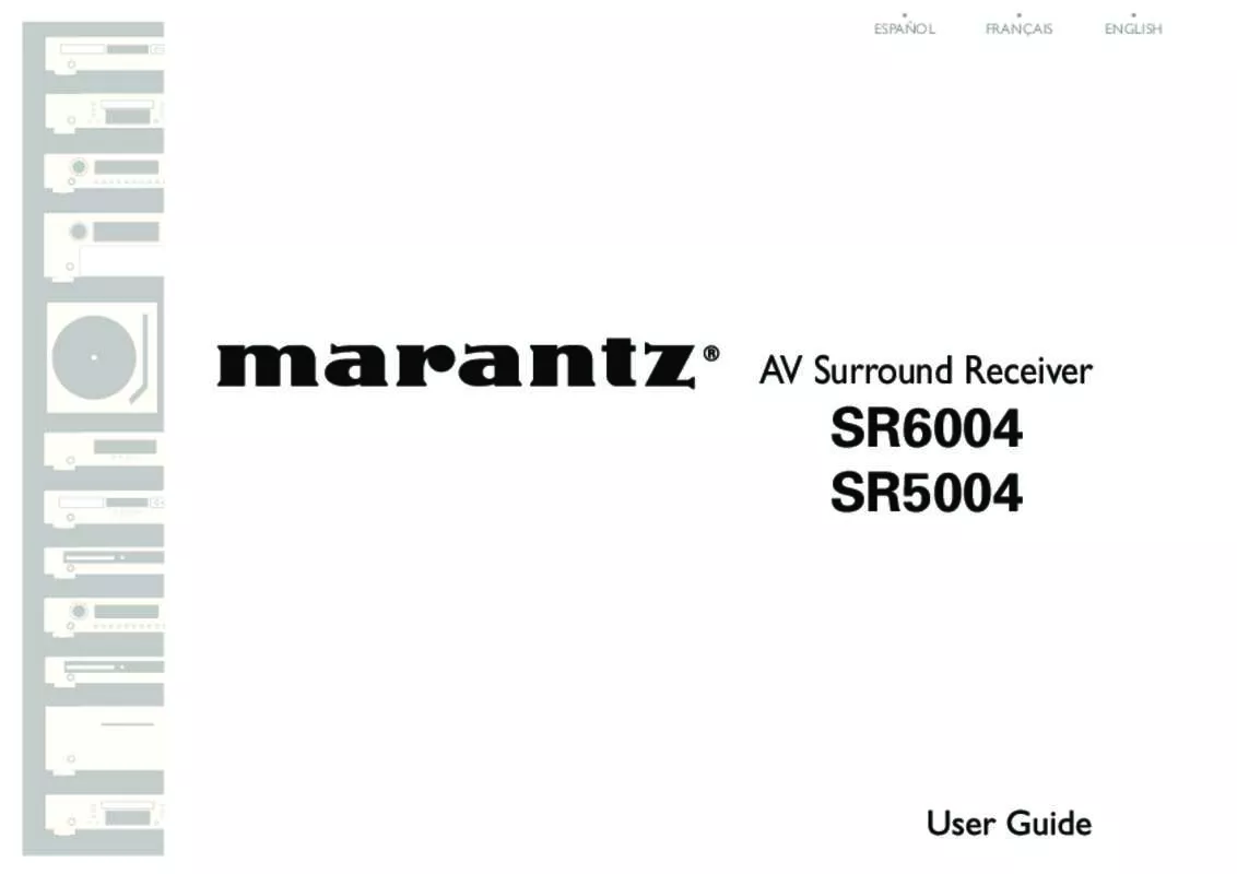 Mode d'emploi MARANTZ SR5004
