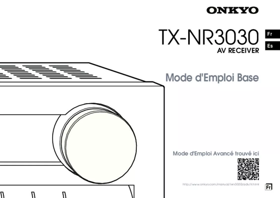 Mode d'emploi ONKYO TX-NR656