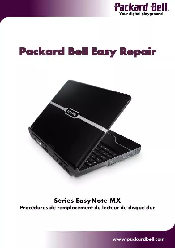 Mode d'emploi PACKARD BELL EASYNOTE MX51-205