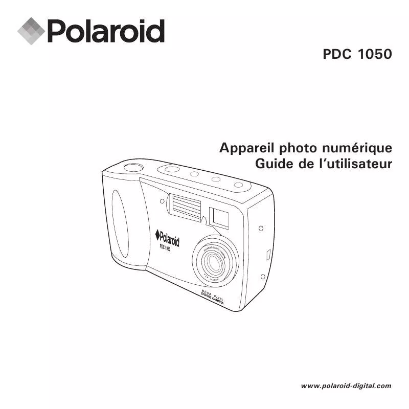 Mode d'emploi POLAROID PDC 1050