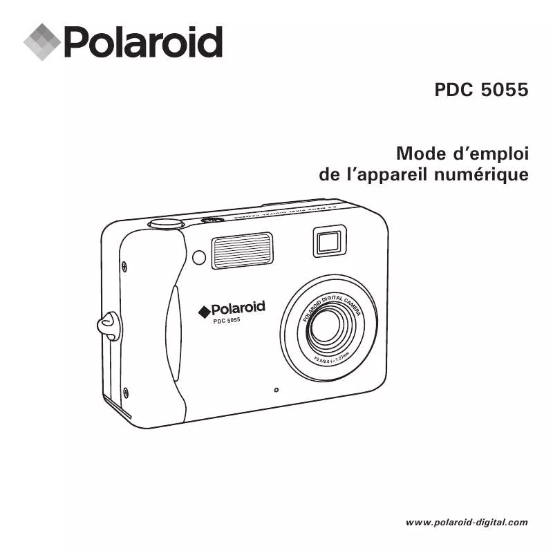 Mode d'emploi POLAROID PDC 5055