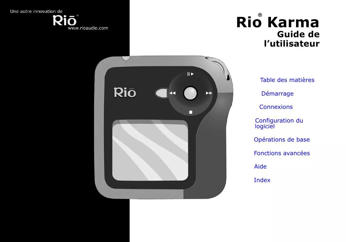 Mode d'emploi RIO KARMAPDF