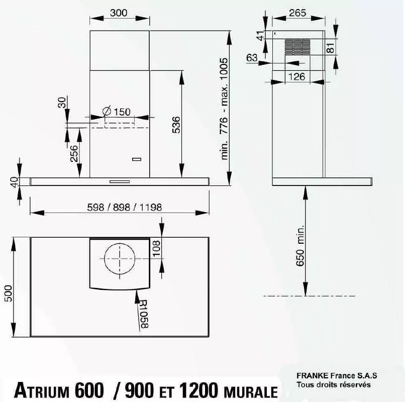 Mode d'emploi ROBLIN ATRIUM 900 - 6051234