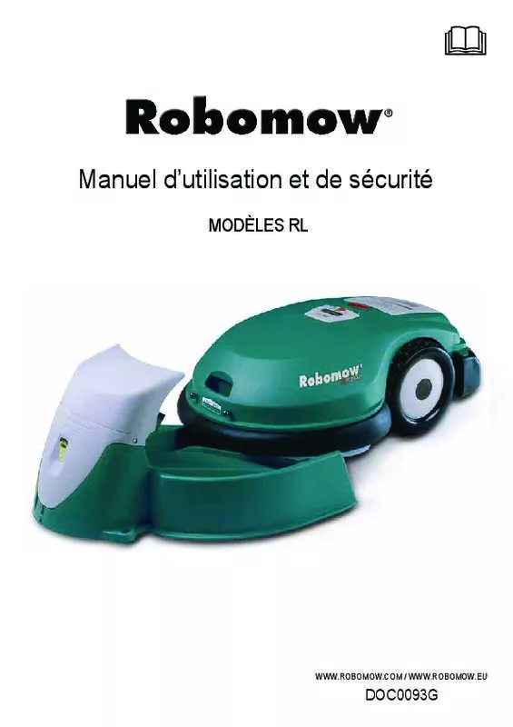 Mode d'emploi ROBOMOW RL-2000