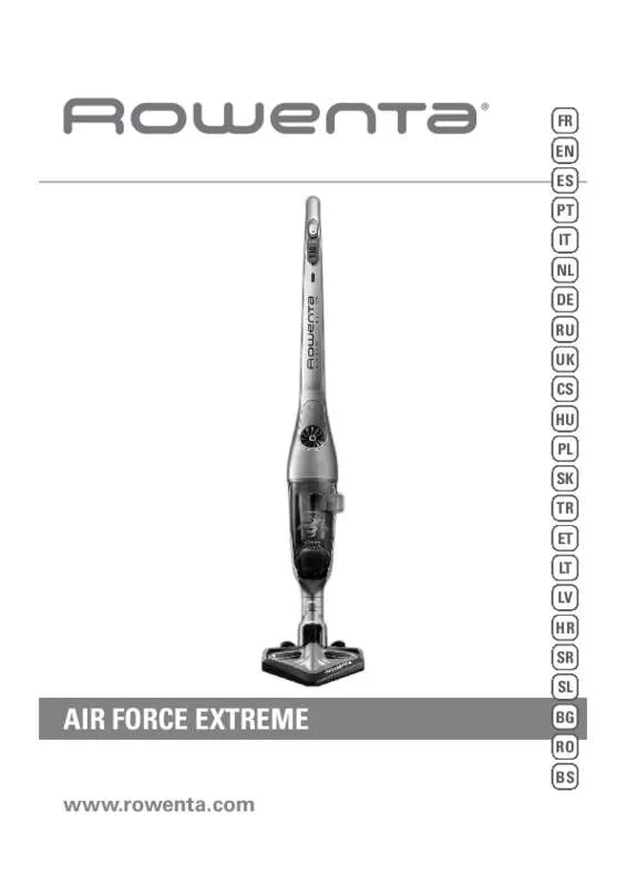 Mode d'emploi ROWENTA RH8759WH AIR FORCE EXTREME 18V