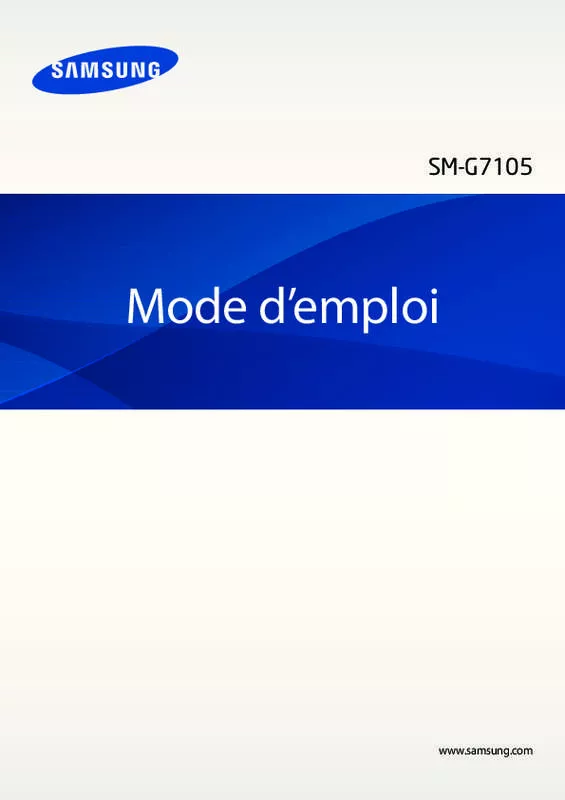 Mode d'emploi SAMSUNG GALAXY GRAND 2 5.25 POUCES - SM-G7105