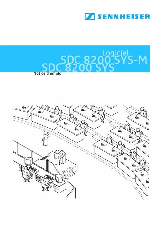 Mode d'emploi SENNHEISER SDC 8200 SYS-M