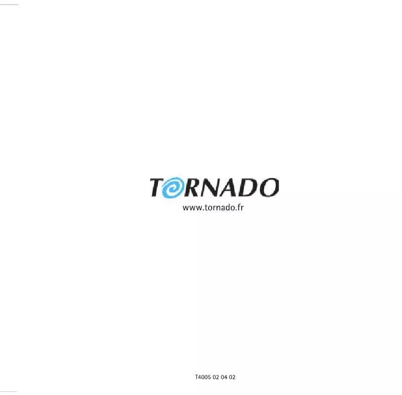 Mode d'emploi TORNADO TO7329