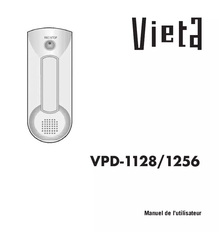 Mode d'emploi VIETA VPD-1256