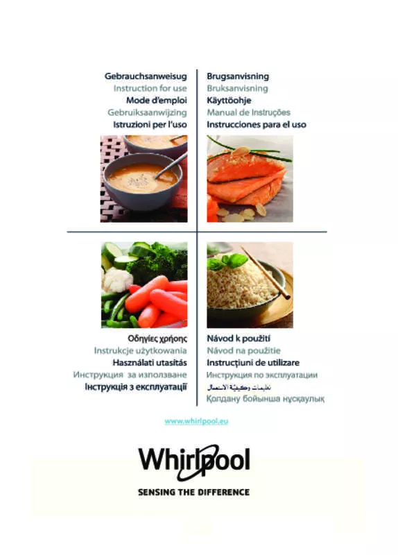 Mode d'emploi WHIRLPOOL MWD20WH