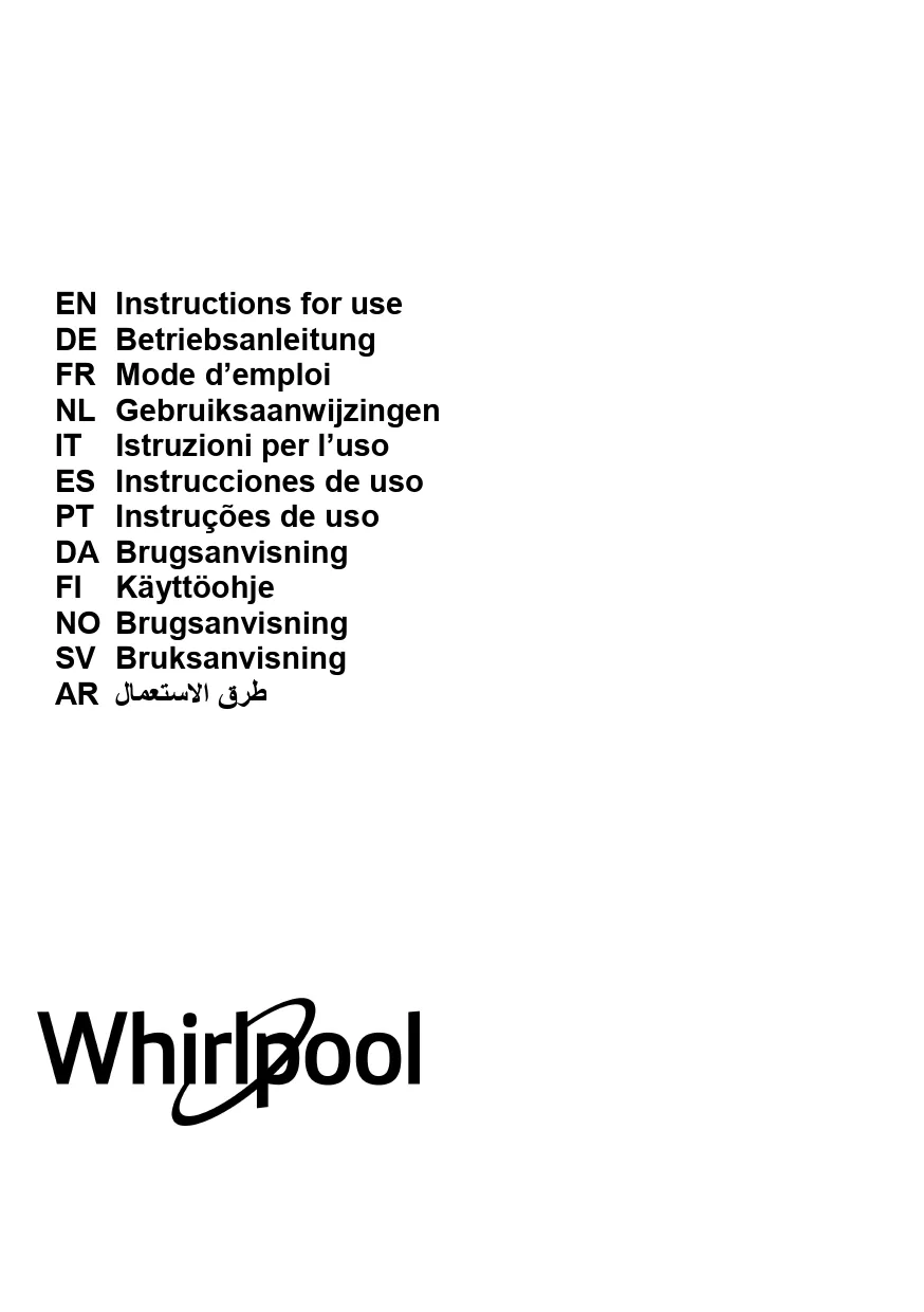 Mode d'emploi WHIRLPOOL WHBS 95 LM K