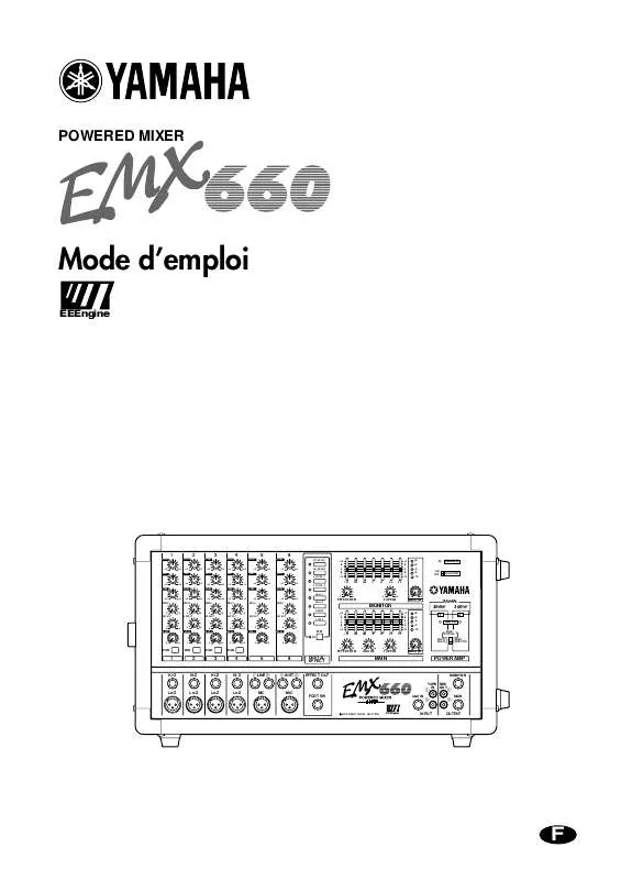 Mode d'emploi YAMAHA EMX 660