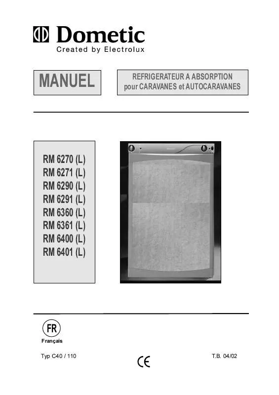 Mode d'emploi AEG-ELECTROLUX RM6401
