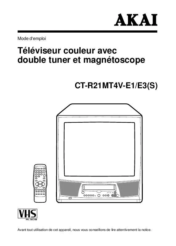 Mode d'emploi AKAI CTR21MT4V