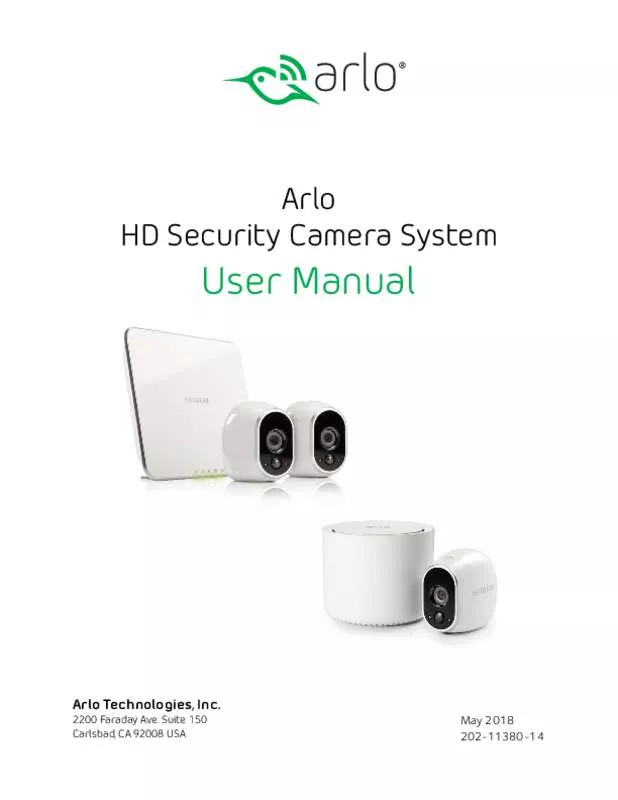 Mode d'emploi ARLO VMS3230