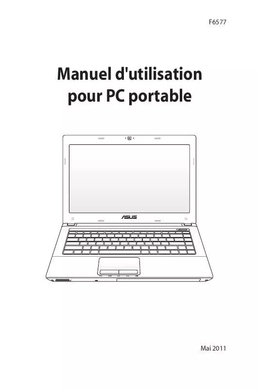 Mode d'emploi ASUS A43TK