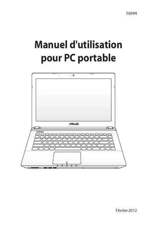 Mode d'emploi ASUS A45DR