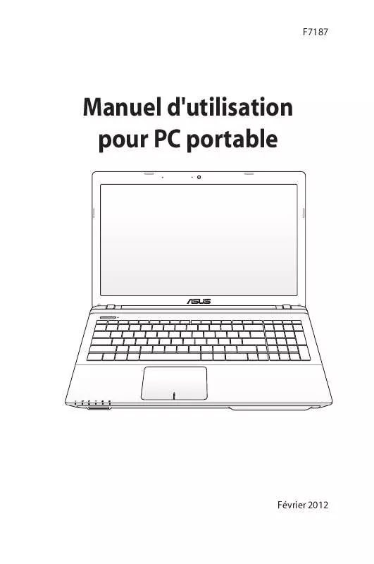 Mode d'emploi ASUS A55N