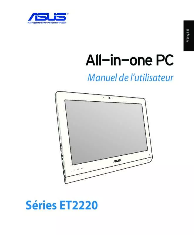 Mode d'emploi ASUS ALL-IN-ONE PC ET2220IUKI-B001K