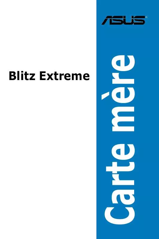 Mode d'emploi ASUS BLITZ EXTREME