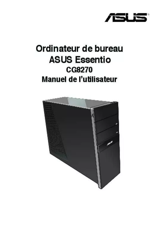 Mode d'emploi ASUS CG8270-FR014S